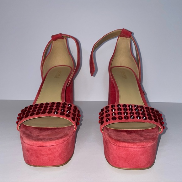 Michael Kors Suede Platform Heels - Picture 8 of 15